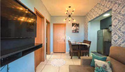 Apartamento com 1 dormitório para alugar, 34 m² por R$ 1.500/mês - Bonfim Paulista - Ribeirão Preto/SP