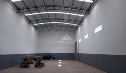 Galpão para alugar, 315 m² por R$ 4.860/mês - Esplanada da Estação - Ribeirão Preto/SP