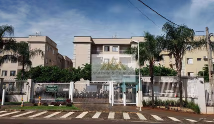 Apartamento com 2 dormitórios para alugar, 46 m² por R$ 1.211,49/mês - Ipiranga - Ribeirão Preto/SP