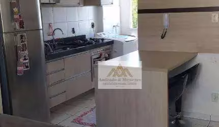 Apartamento com 2 dormitórios, 42 m² - Aluguel  R$ 1.000/mês - Ribeirão Verde - Ribeirão Preto/SP