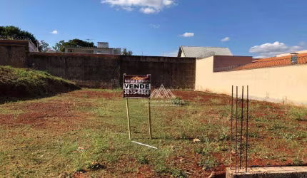 Terreno à venda, 435 m² por R$ 320.000,00 - Jardim Recreio - Ribeirão Preto/SP