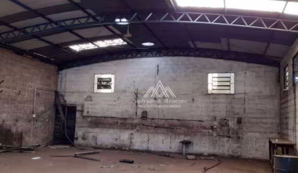 Galpão à venda, 350 m² por R$ 550.000,00 - Parque Industrial Avelino Alves Palma - Ribeirão Preto/SP