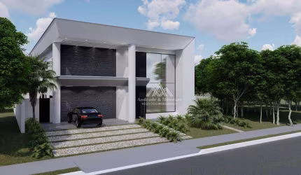 Sobrado com 4 dormitórios à venda, 396 m² por R$ 2.500.000,00 - Condomínio Alphaville - Ribeirão Preto/SP