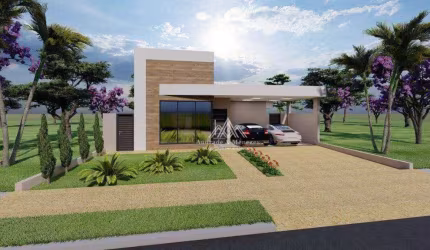 Casa com 3 dormitórios à venda, 174 m² por R$ 1.220.000,00 - Cond. Quinta dos Ventos - Ribeirão Preto/SP