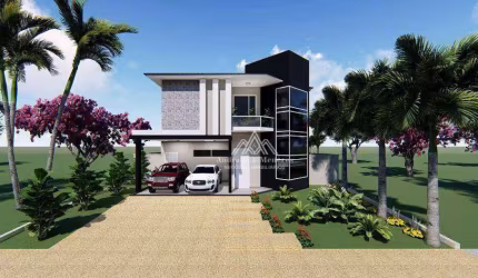 Sobrado com 3 dormitórios à venda, 247 m² por R$ 1.800.000,00 - Alphaville I - Ribeirão Preto/SP