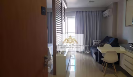 Kitnet com 1 dormitório para alugar, 44 m² por R$ 2.500/mês - Bosque das Juritis - Ribeirão Preto/SP