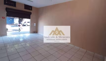 Salão para alugar, 50 m² por R$ 1.053,64/mês - Ipiranga - Ribeirão Preto/SP