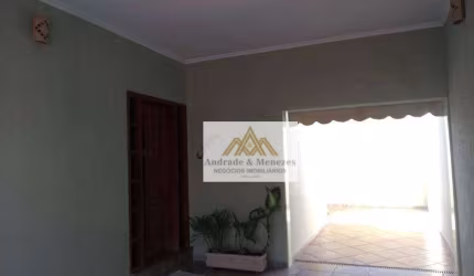 Sobrado com 3 dormitórios para alugar, 179 m² por R$ 2.100,00/mês - Ipiranga - Ribeirão Preto/SP