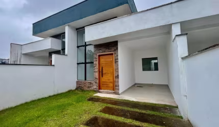 Casa Geminada à Venda em Schroeder com 2 quartos sendo 1 suíte – Bairro Centro