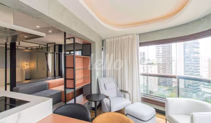 Apartamento com 1 quarto para alugar na Rua das Fiandeiras, --, Vila Olímpia, São Paulo, 50 m2 por R$ 14.000