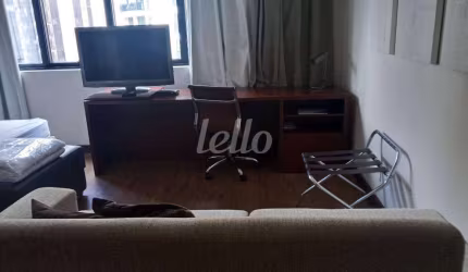 Flat com 1 quarto para alugar na Avenida Ibirapuera, --, Indianópolis, São Paulo, 35 m2 por R$ 4.500
