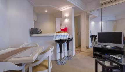 Apartamento com 1 quarto para alugar na Avenida Cidade Jardim, --, Itaim Bibi, São Paulo, 45 m2 por R$ 6.200