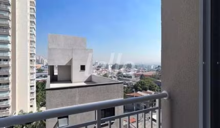 Apartamento com 1 quarto para alugar na Rua Cristais, --, Tatuapé, São Paulo, 27 m2 por R$ 2.200