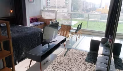 Apartamento com 1 quarto para alugar na Avenida Santo Amaro, --, Brooklin Paulista, São Paulo, 33 m2 por R$ 3.250