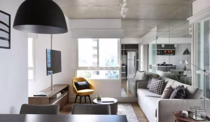 Kitnet / Stúdio para alugar na Rua Jean Peltier, --, Cidade Monções, São Paulo, 64 m2 por R$ 5.350