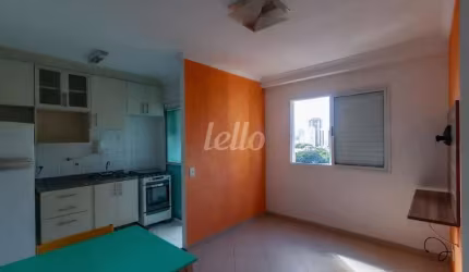 Apartamento com 1 quarto para alugar na Rua Teixeira de Melo, --, Tatuapé, São Paulo, 28 m2 por R$ 2.200
