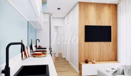 Apartamento com 1 quarto à venda na Rua Artur Bernardes, 125, Vila Invernada, São Paulo, 25 m2 por R$ 216.000