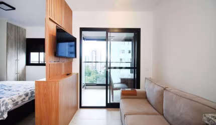 Apartamento com 1 quarto à venda na Rua Correia de Lemos, 284, Chácara Inglesa, São Paulo, 31 m2 por R$ 499.900