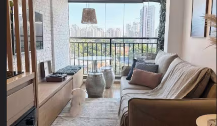 Apartamento com 1 quarto à venda na Avenida das Carinas, 268, Indianópolis, São Paulo, 32 m2 por R$ 570.000