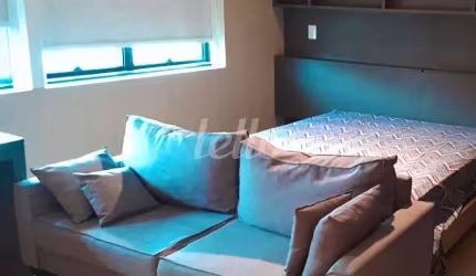 Flat com 1 quarto à venda na Avenida Ibirapuera, 2534, Indianópolis, São Paulo, 28 m2 por R$ 585.000