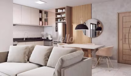 Apartamento com 2 quartos à venda na Rua Odilon Braga, 241, Vila Scarpelli, Santo André, 45 m2 por R$ 410.000