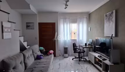 Casa em condomínio fechado com 2 quartos à venda na Rua Bonifácio da Trindade, 348, Vila Costa Melo, São Paulo, 65 m2 por R$ 364.000