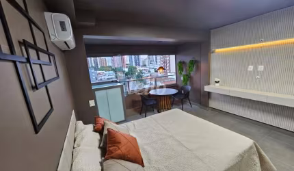 Apartamento com 1 quarto à venda na Rua Borges Lagoa, 380, Vila Clementino, São Paulo, 28 m2 por R$ 495.000