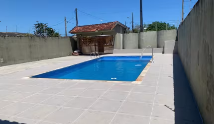 CASA COM PISCINA LADO PRAIA A 500M DO MAR - ITANHAÉM/ GAIVOTAS .