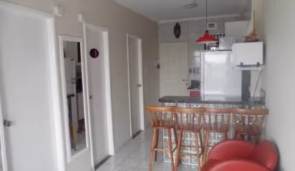Excelente apartamento localizado no bairro Campos Elíseos - lado praia, com vista de frente ao mar