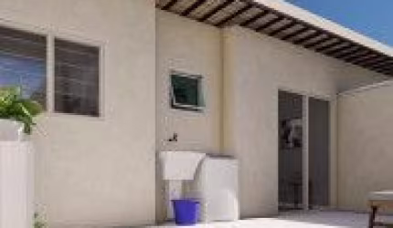 Ótima casa no Bairro Cibratel 2, em Itanhaém - lado serra, em rua calçada.