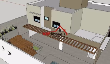 Casa de Condomínio em Construção