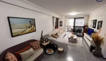 Apartamento com 3 quartos à venda na Rua Nunes Valente, 941, Meireles, Fortaleza, 145 m2 por R$ 650.000