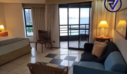 Flat com 1 quarto à venda na Avenida Beira Mar, 2753, Mucuripe, Fortaleza, 58 m2 por R$ 690.000
