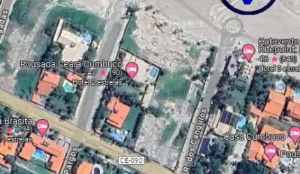 Terreno em condomínio fechado à venda na Avenida dos Coqueiros, 3189, Cumbuco, Caucaia por R$ 16.900.000