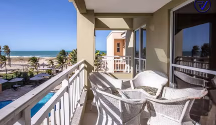 Apartamento com 2 quartos à venda na Avenida Dos Golfinhos, 1825, Porto das Dunas, Aquiraz, 90 m2 por R$ 740.000
