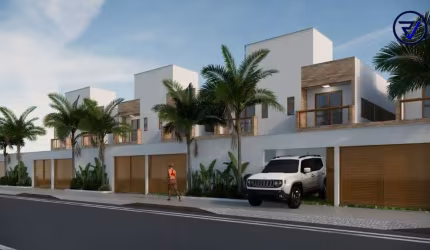 Casa em condomínio fechado com 2 quartos à venda na Das Cavalas, 253, Cumbuco, Caucaia, 85 m2 por R$ 690.000