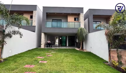 Casa em condomínio fechado com 4 quartos à venda na Rua Maria Teixeira Joca, 722, Coité, Eusébio, 151 m2 por R$ 975.000