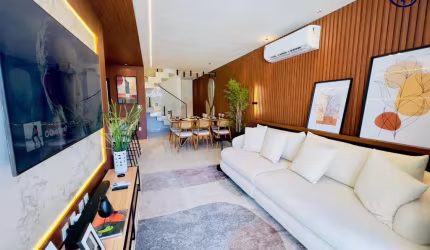 Casa em condomínio fechado com 4 quartos à venda na Francisco Ferreira da Silva, 544, Timbu, Eusébio, 144 m2 por R$ 759.900