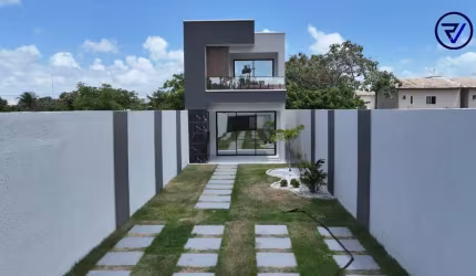 Casa com 4 quartos à venda na Izídio José Campina, 266, Tamatanduba, Eusébio, 136 m2 por R$ 759.000