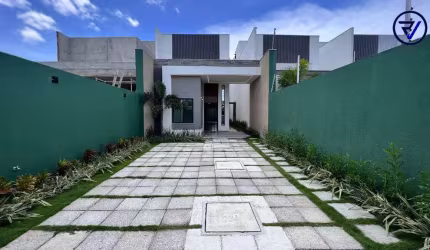 Casa com 3 quartos à venda na Rua Djanira Pinheiro Ellery, 200, Guaribas, Eusébio, 139 m2 por R$ 695.000