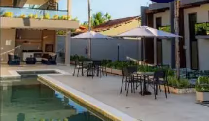 Casa em condomínio fechado com 3 quartos à venda na dos Bem-te-vis, 20, Coacu, Eusébio, 100 m2 por R$ 549.000