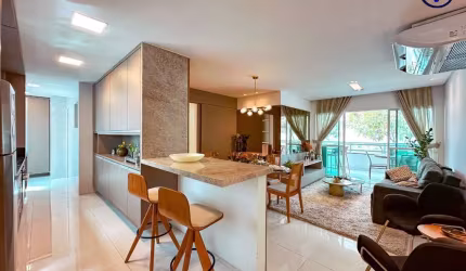 Apartamento com 3 quartos à venda na Brasília, 345, Centro, Eusébio, 107 m2 por R$ 617.600