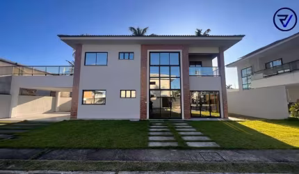 Casa em condomínio fechado com 4 quartos à venda na Eusébio de Queiroz, 5684, Lagoinha, Eusébio, 244 m2 por R$ 1.455.805