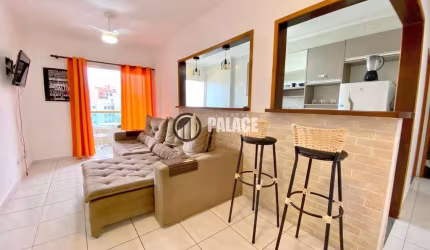 Apartamento com 1 dormitório à venda, 51 m² por R$ 375.000,00 - Aviação - Praia Grande/SP