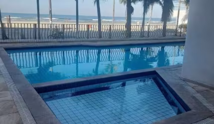 Apartamento com 3 suites , 118 m² , predio frente mar Vila Tupi,
