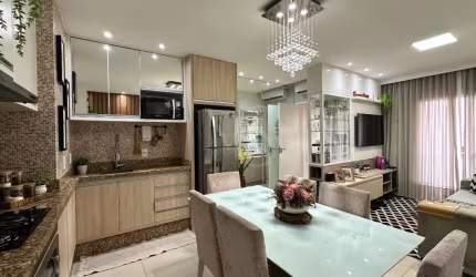 Apartamento Semi Mobiliado com 1 suíte + 1 no Costa e Silva