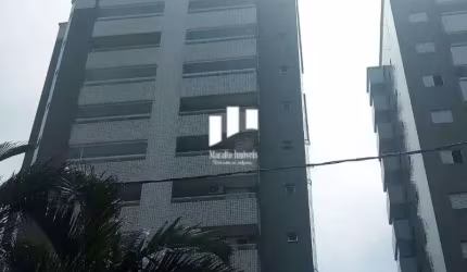 Apartamento sacada gourmet e 2 dormitórios na Mirim em Praia Grande SP.