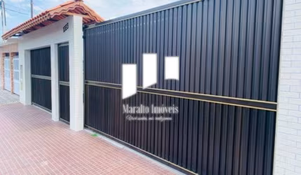 Imperdível oportunidade: Casa à venda em Praia Grande-SP, Bairro Ocian, 3 quartos, 1 suíte, 2 banheiros, 6 vagas de garagem!