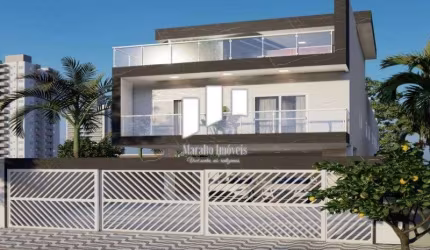 Casa de 2 dormitórios em Condomínio na Guilhermina em Praia Grande.