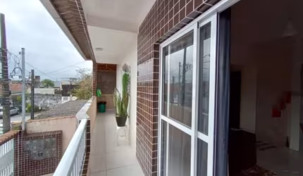 Casa em condomínio fechado com 3 quartos à venda na Rua Benilda Ferreira das Virgens, 29, Vila Antártica, Praia Grande, 83 m2 por R$ 310.000